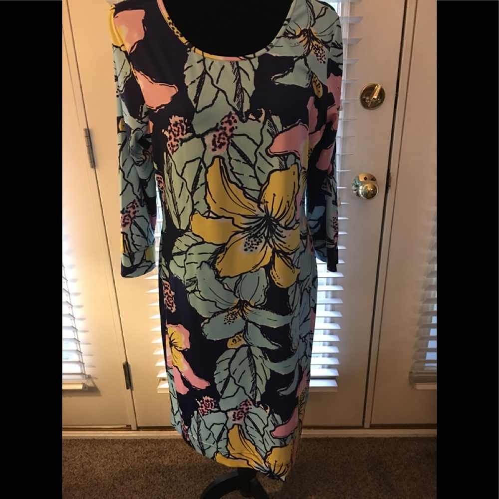 Perfectly Priscilla Dress -Never Say Goodbye Multi